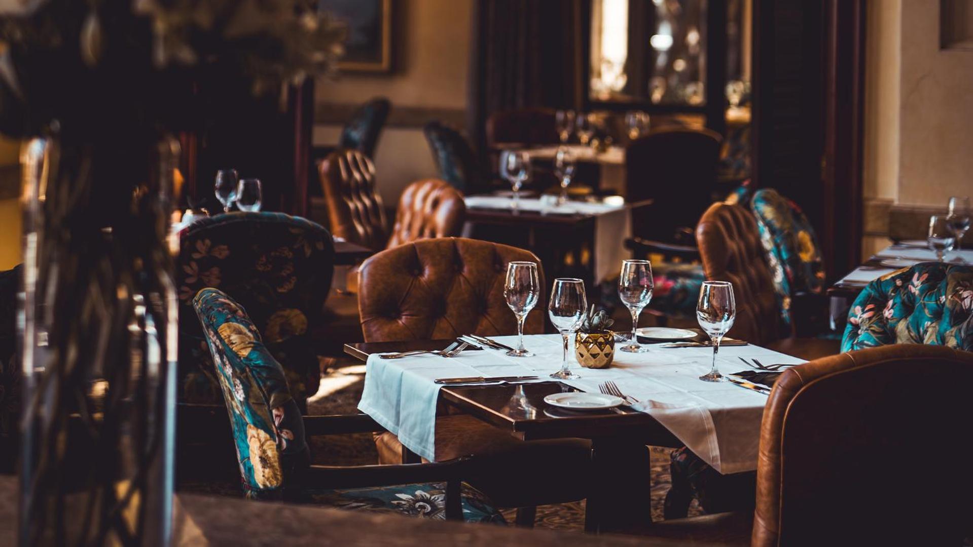 Palazzo Hotel フォーウェイズ エクステリア 写真 Restaurant interior